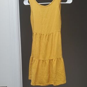 Cat & Jack Sunny Yellow Tiered Dress